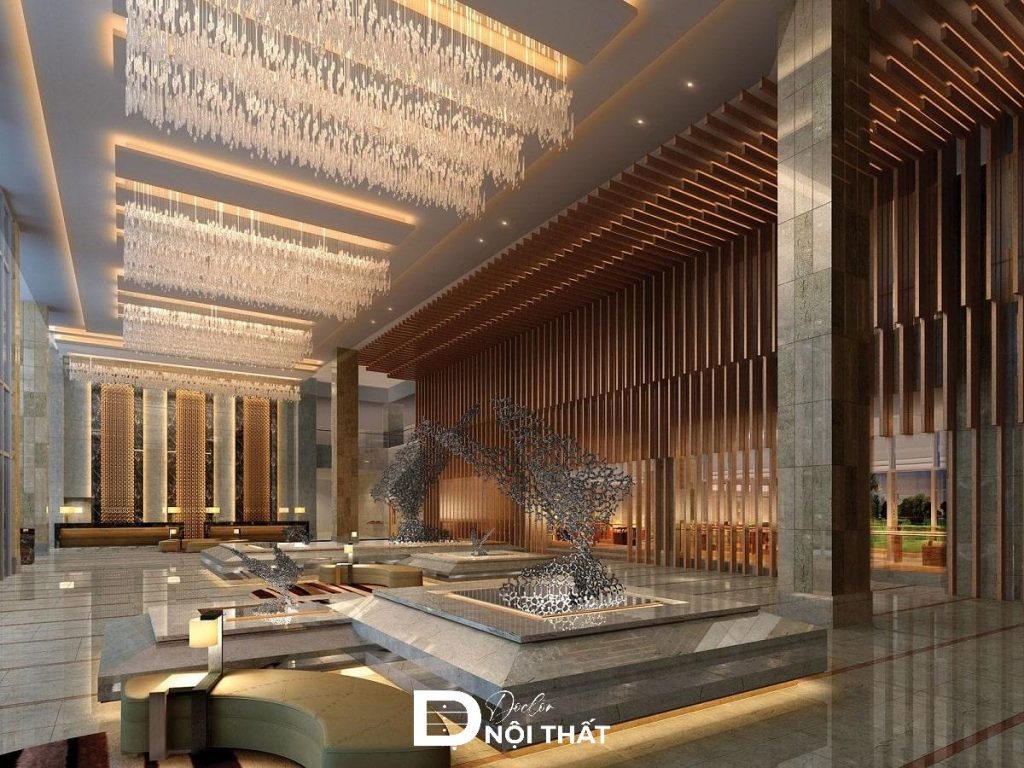 Thi công nội thất khách sạn