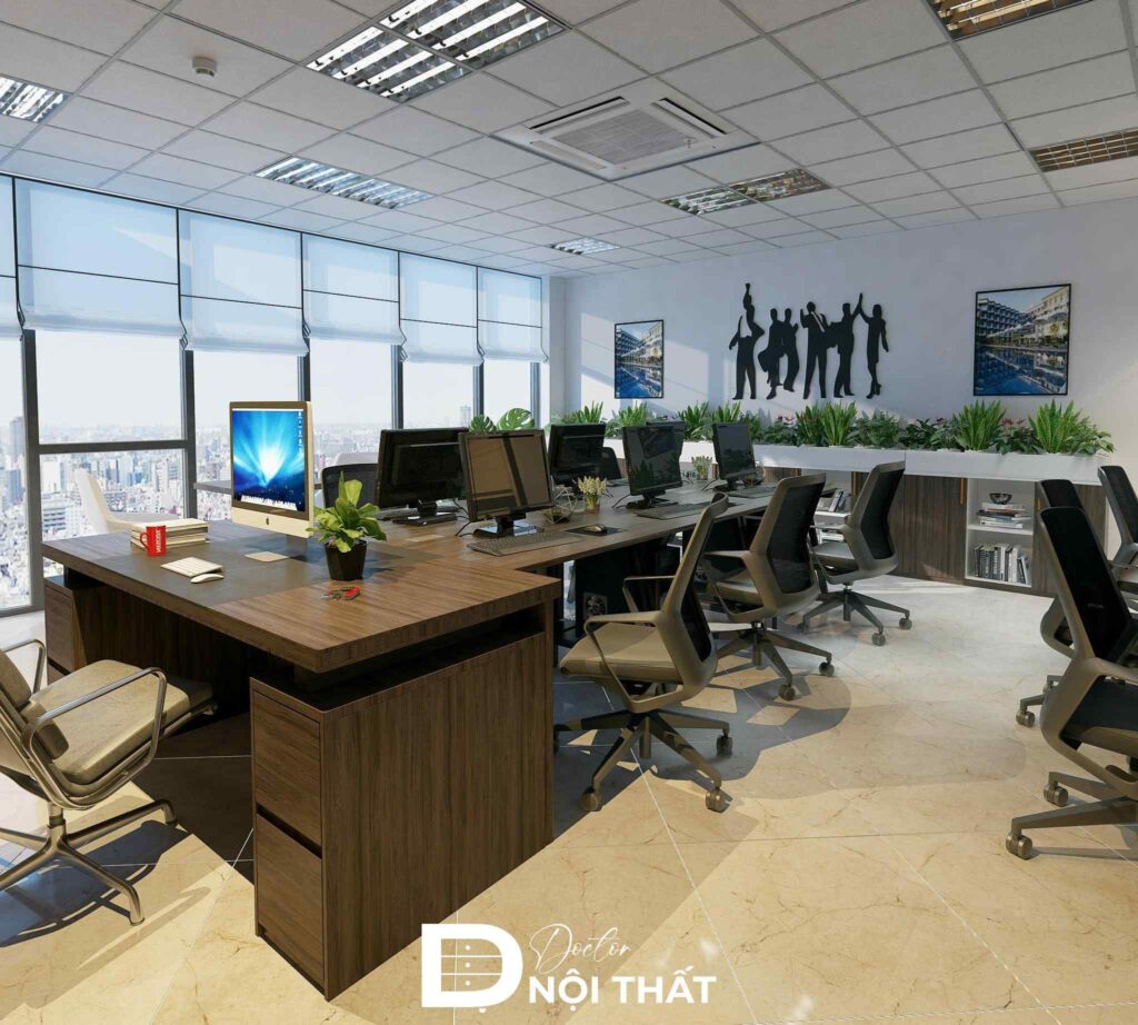 Báo giá thi công nội thất văn phòng giá xưởng, mới nhất 2026