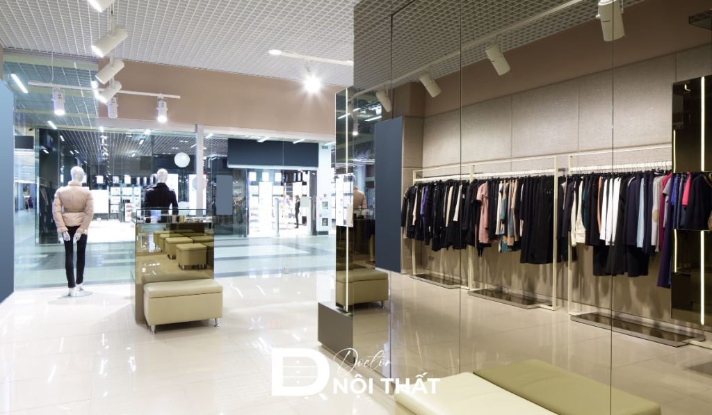 thiết kế showroom thời trang