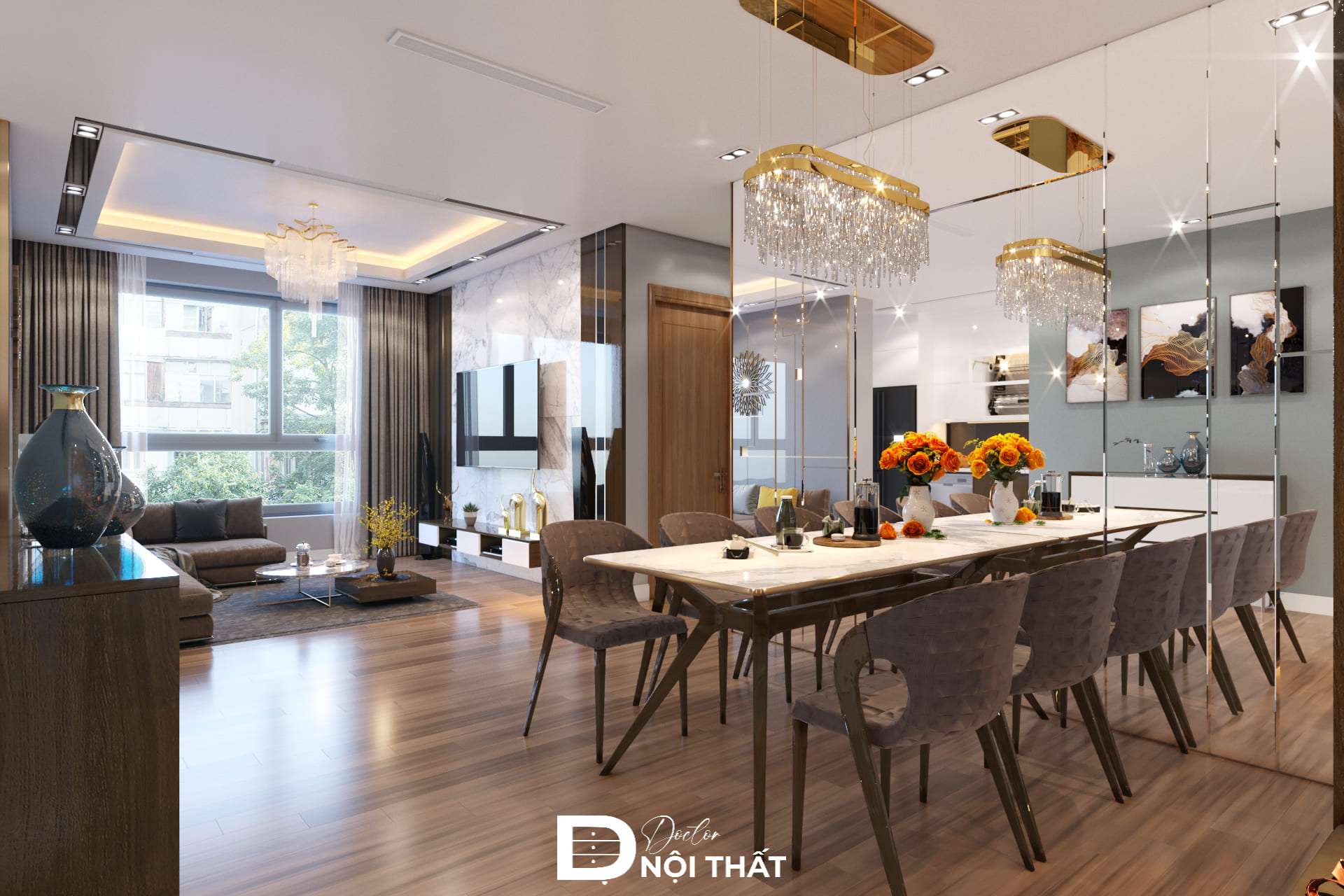 thiết kế nội thất chung cư