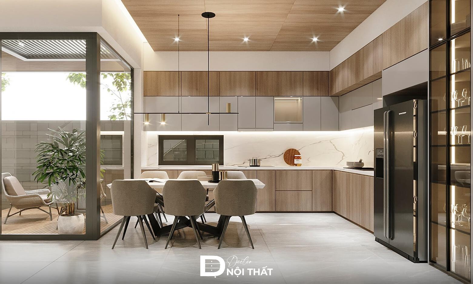 nhà bếp ở nông thôn