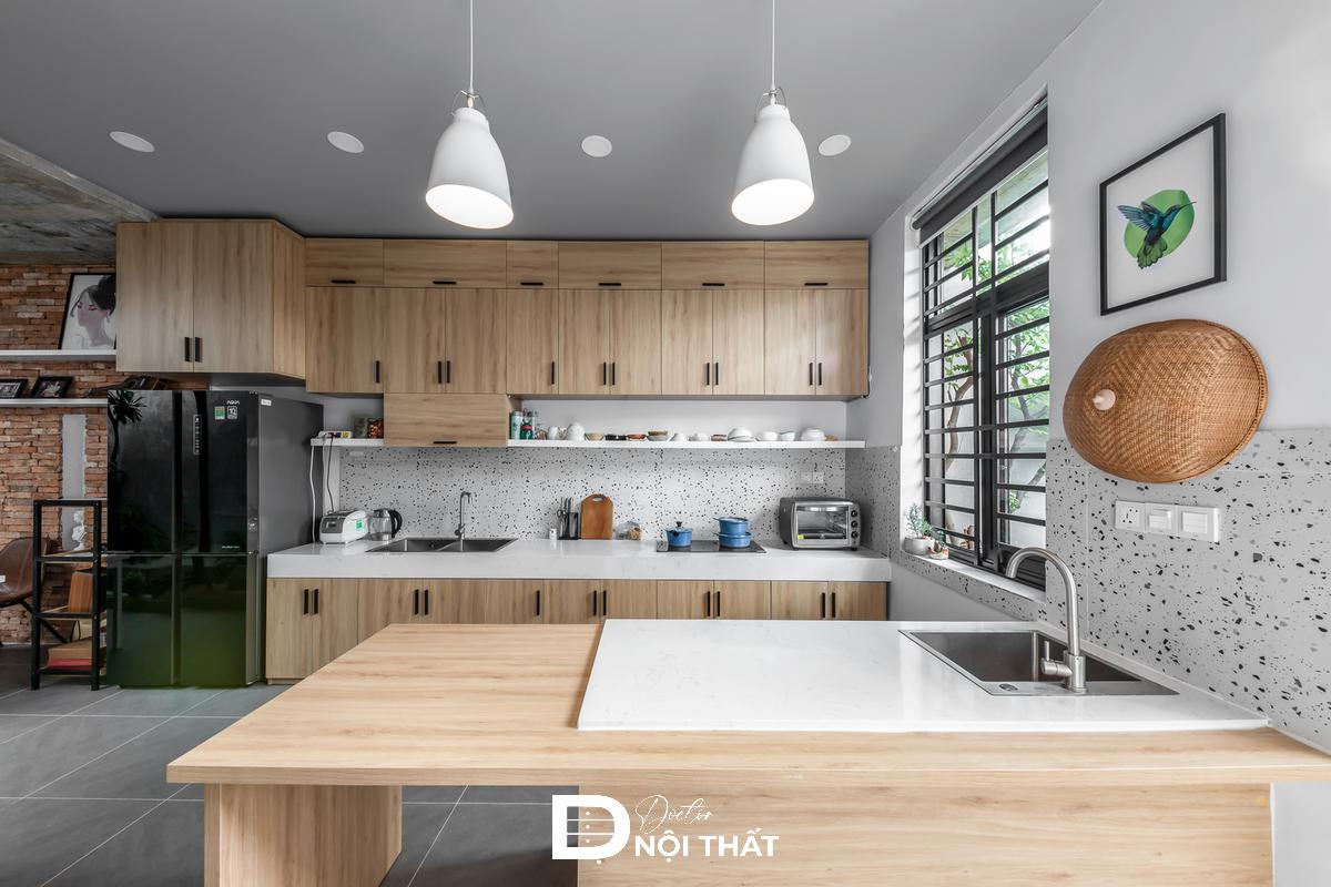 nhà bếp ở nông thôn