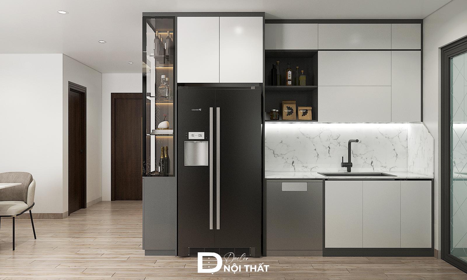 phòng bếp 12m2 