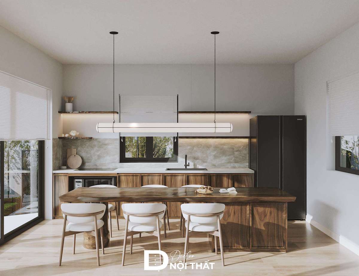 phòng bếp 20m2