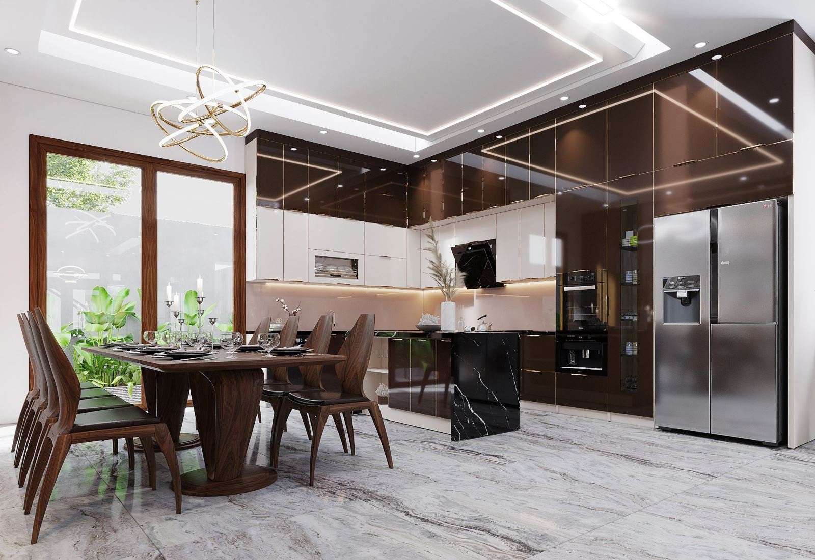phòng bếp 20m2