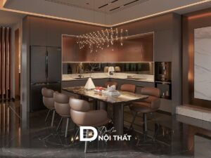Mẫu thiết kế phòng bếp 30m2 đẹp, sang trọng nhất 2026