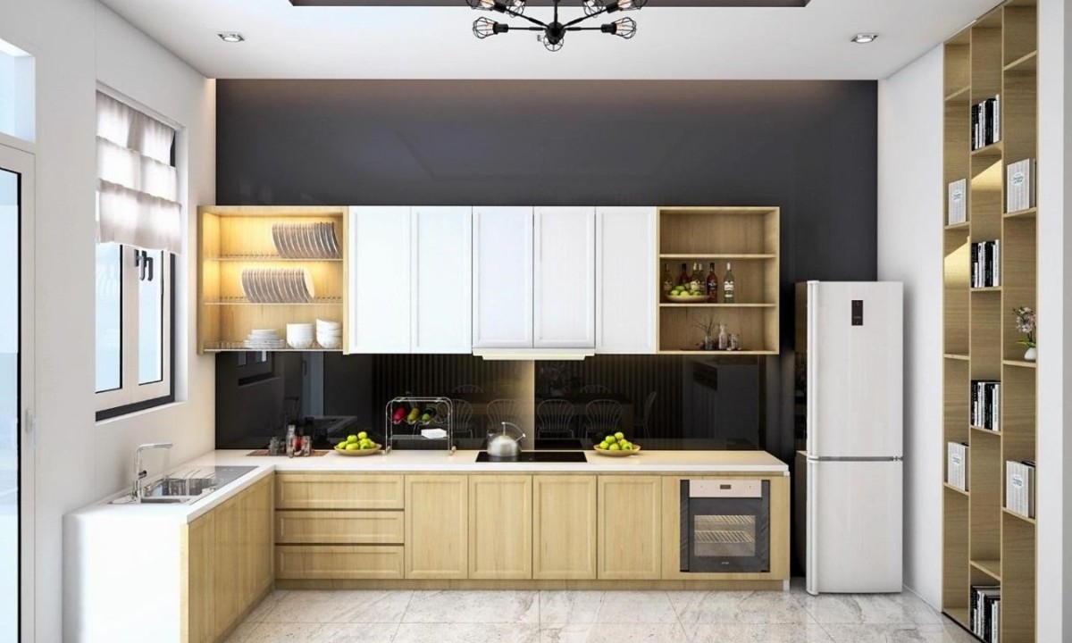 bếp có cửa sổ