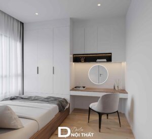 Dự án thiết kế 2 phòng ngủ chung cư của anh Quang