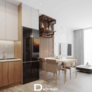 Dự án thiết kế nội thất chung cư Vinhomes Smart City của anh Lương