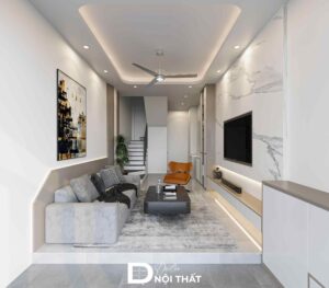 Dự án thiết kế nội thất nhà phố Ngô Gia Tự - anh Tùng