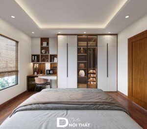 Dự án thiết kế nội thất phòng ngủ Chính Kính - anh Việt