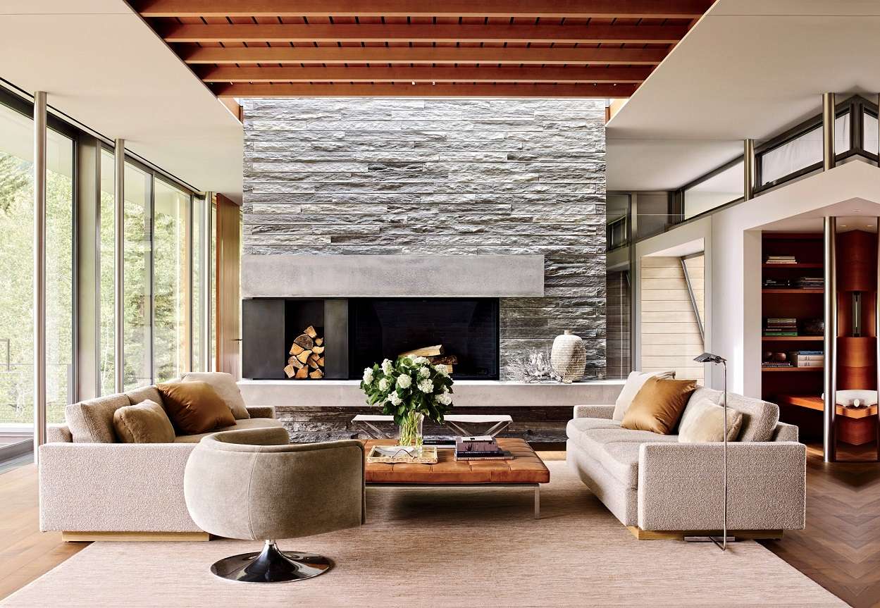 Đường nét tinh tế của phong cách bauhaus thể hiện qua bố trí nội thất (Nguồn: Sưu tầm)