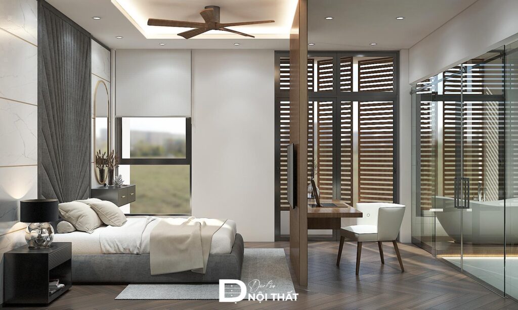 35+ Mẫu thiết kế phòng ngủ có nhà vệ sinh khép kín hợp phong thủy