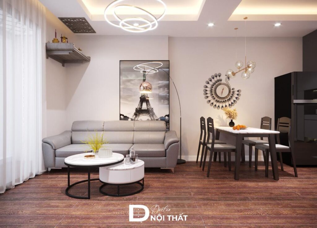 Thiết kế nội thất chung cư 100m2