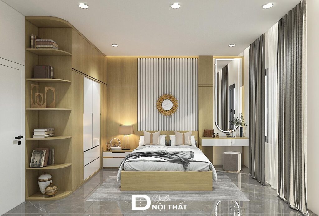101+ Mẫu thiết kế phòng ngủ 12m2 đẹp, tiện nghi nhất 2026