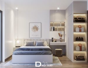 Thiết kế phòng ngủ 11m2