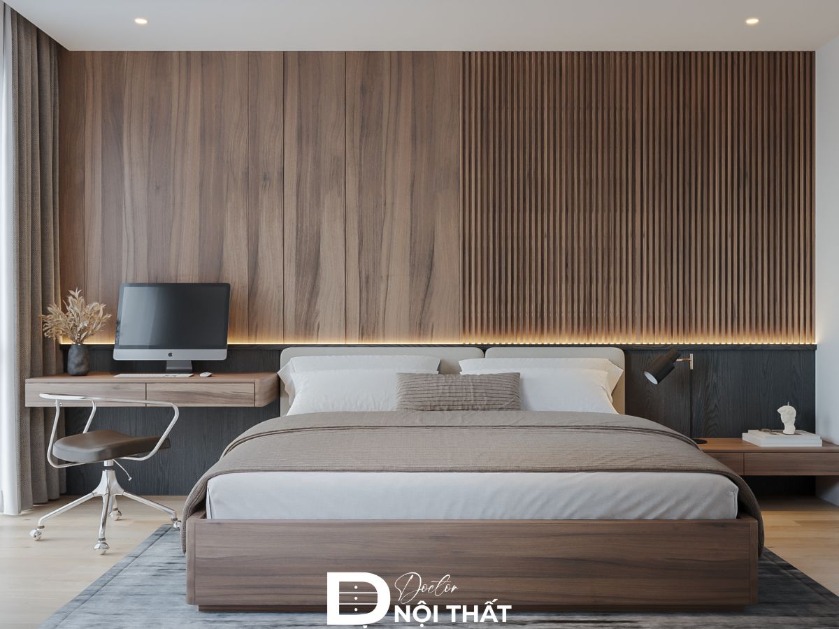 thiết kế phòng ngủ 18m2