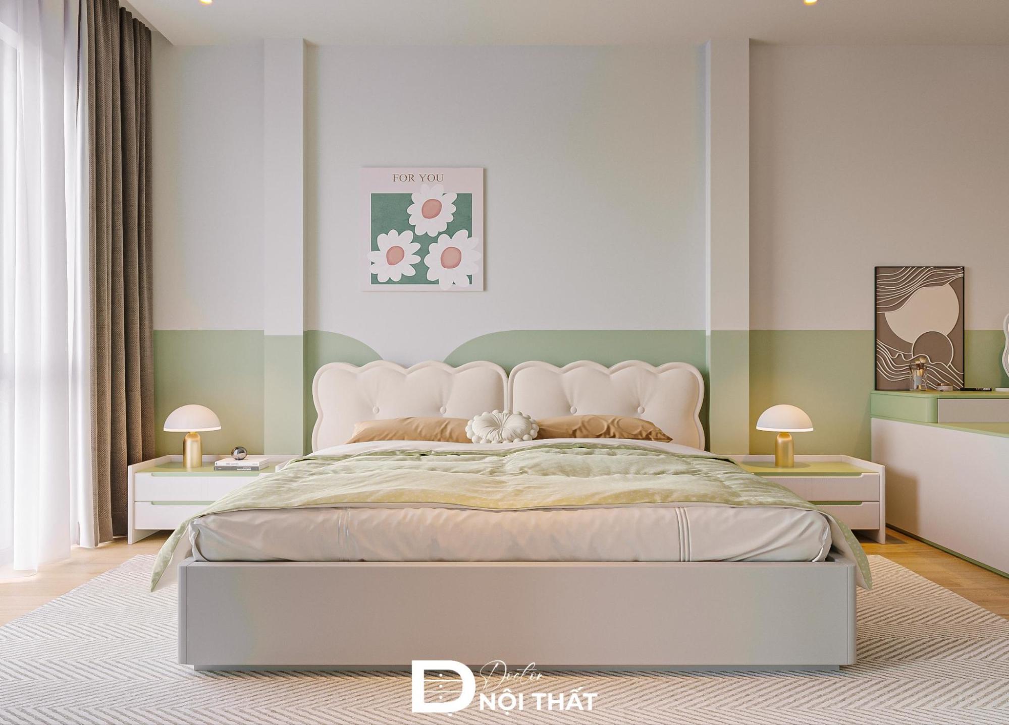 thiết kế phòng ngủ 9m2