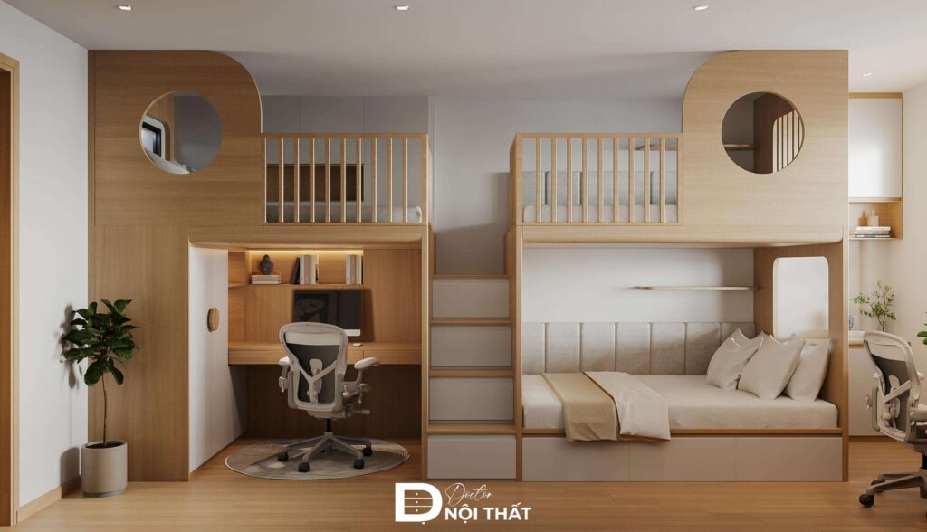 Dự án thiết kế nội thất phòng ngủ tại Kiến Hưng, Hà Đông - anh Tuấn