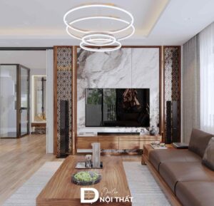 Dự án thiết kế thi công nội thất nhà phố 3 tầng tại Đan Phượng - anh Long