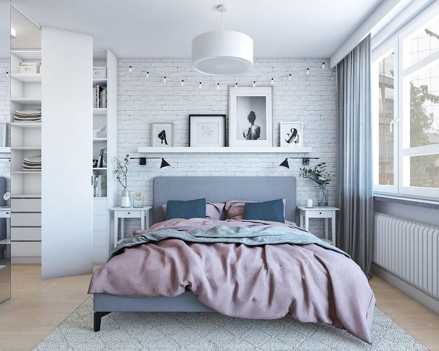 phòng ngủ phong cách scandinavian