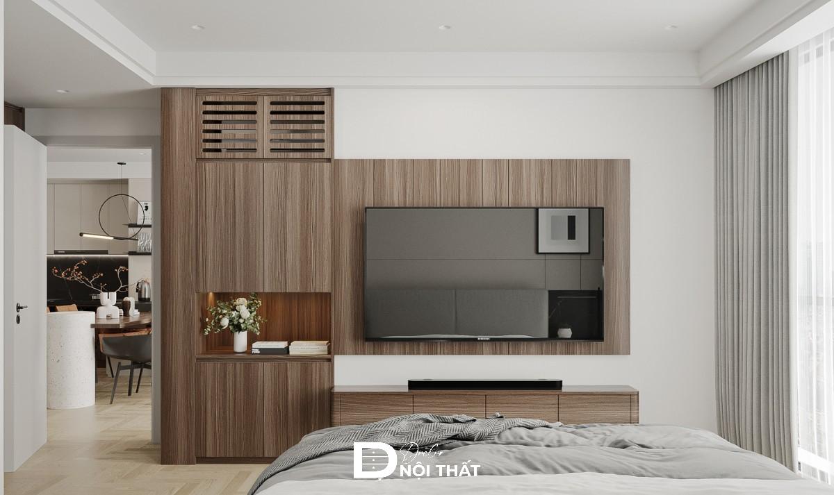 Thiết kế nội thất chung cư 2 phòng ngủ