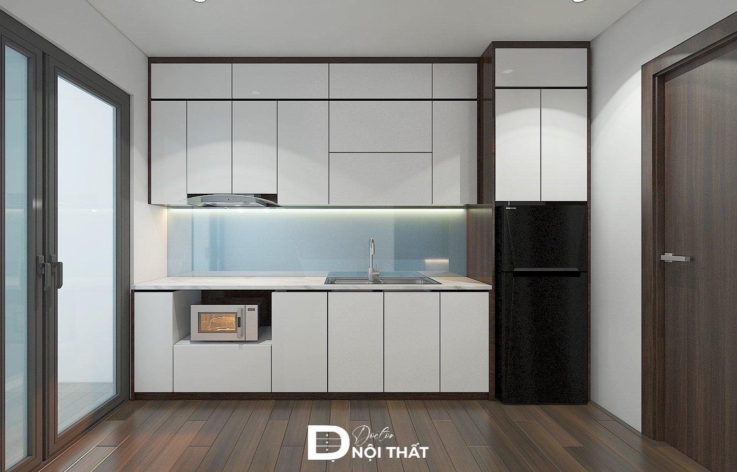 Thiết kế nội thất chung cư 2 phòng ngủ