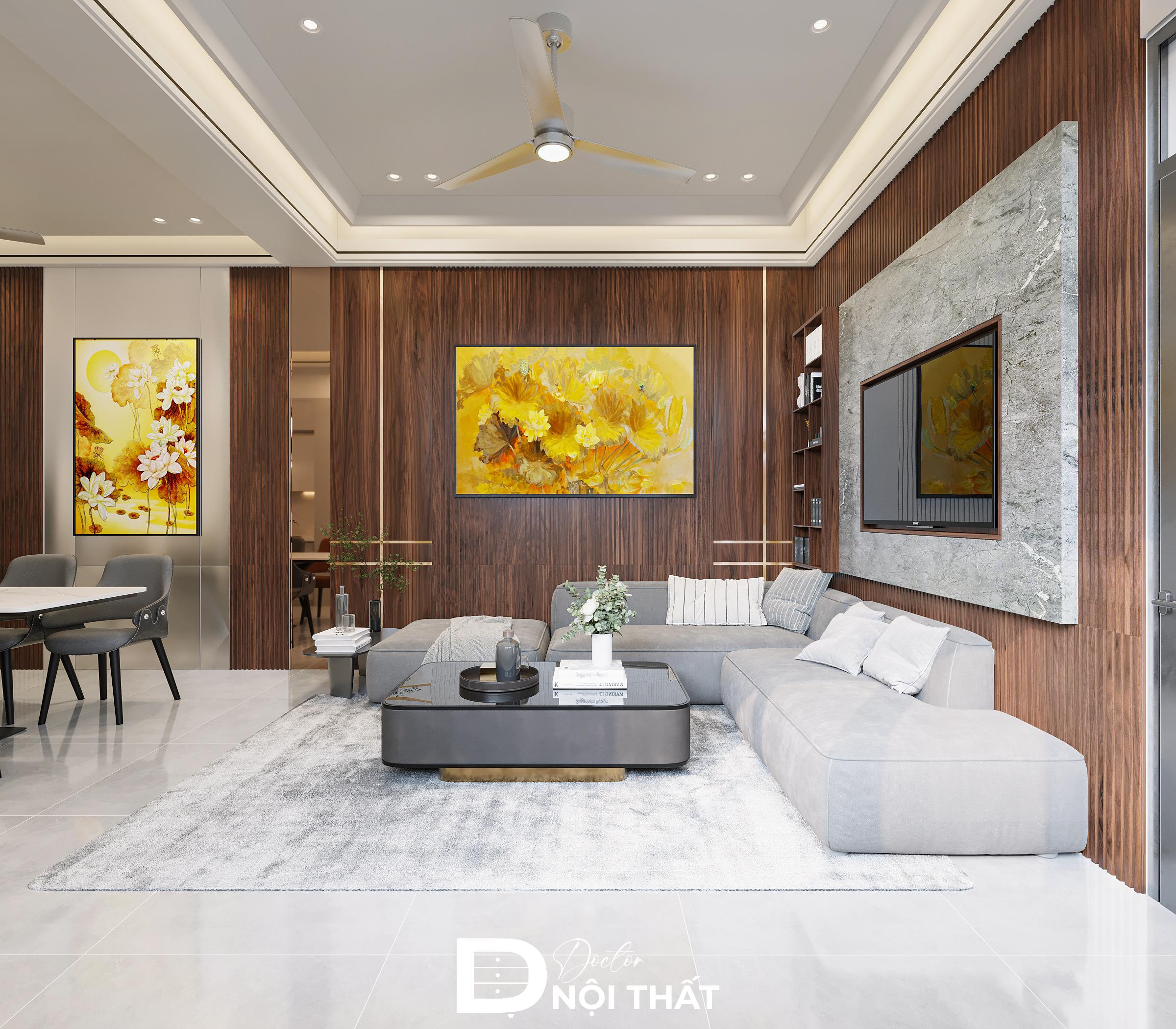 Thiết kế nội thất chung cư 2 phòng ngủ