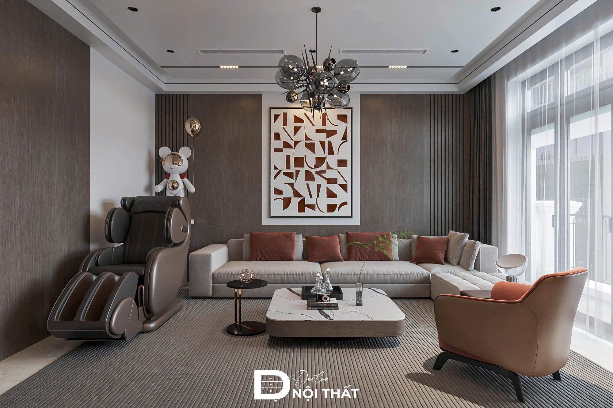 Thiết kế nội thất chung cư 2 phòng ngủ