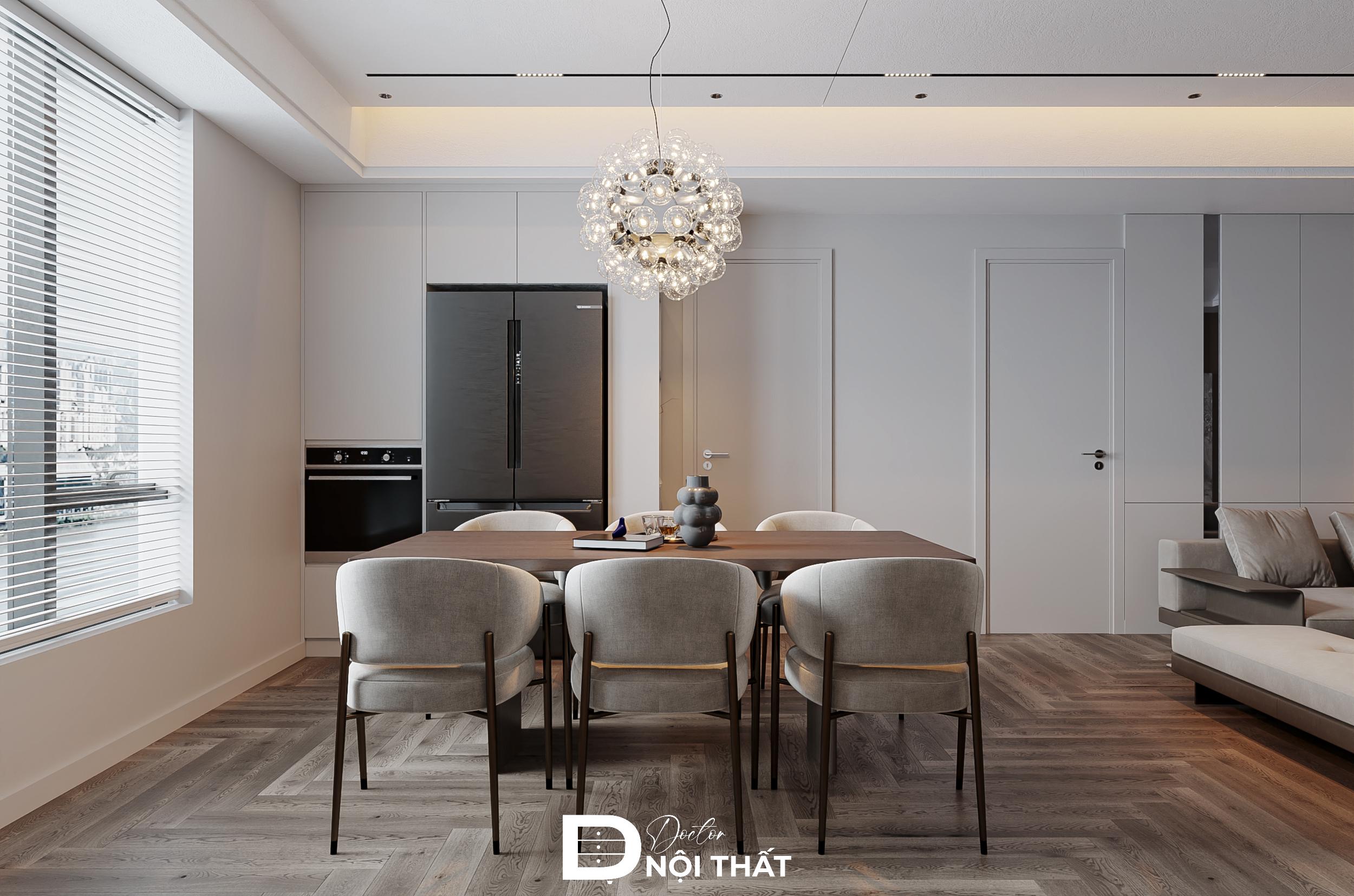 Thiết kế nội thất chung cư 2 phòng ngủ