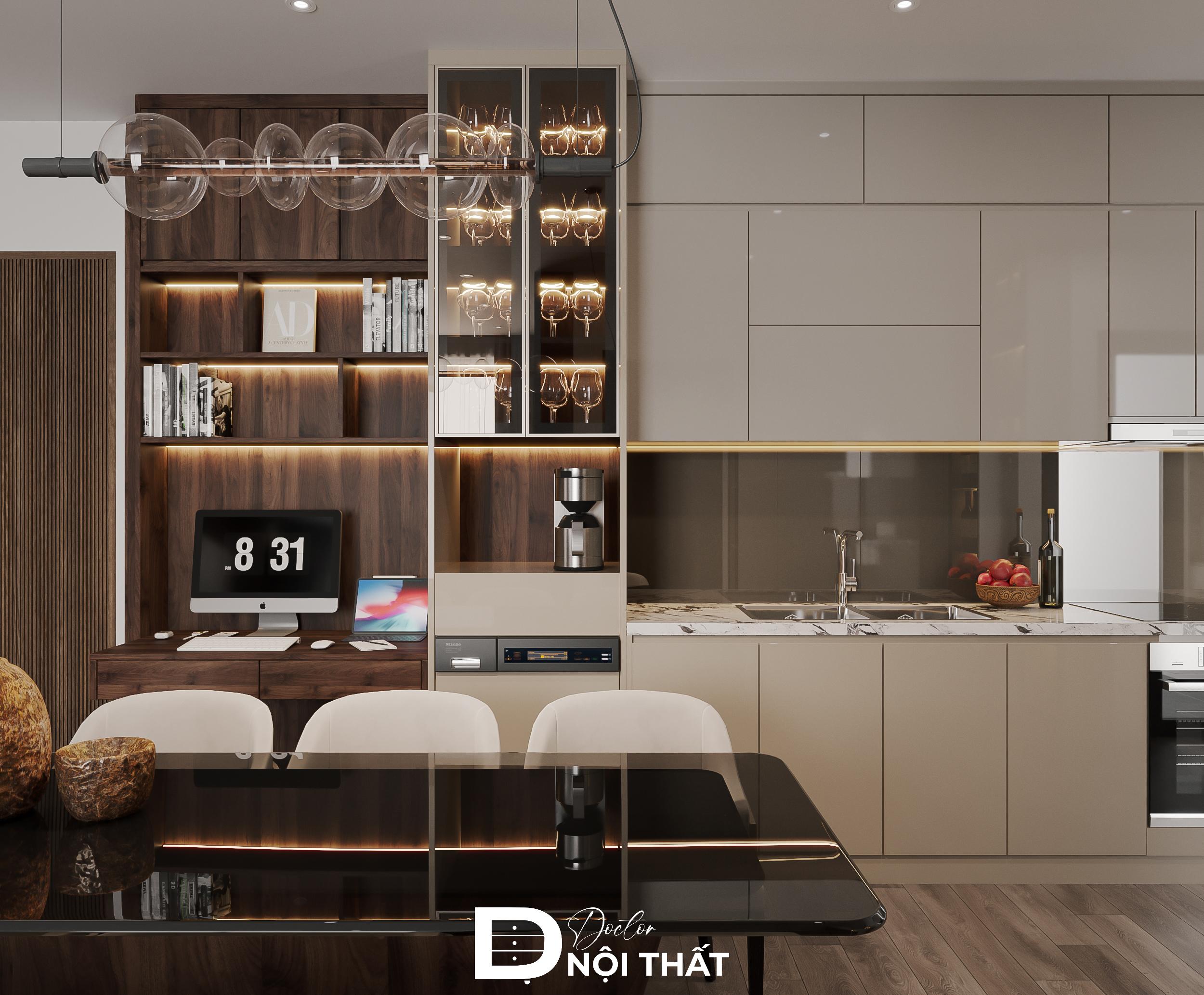 Thiết kế nội thất chung cư 2 phòng ngủ