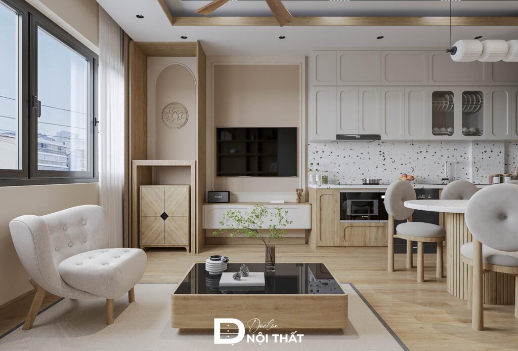 Thiết kế nội thất chung cư 90m2