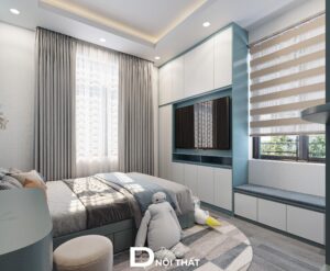 Thiết kế phòng ngủ 14m2
