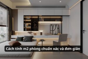 Cách tính m2 phòng