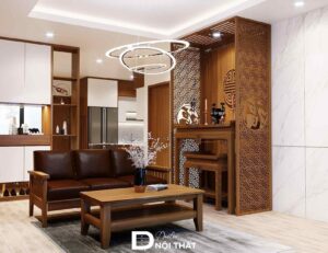 Dự án thiết kế nội thất căn hộ 2 phòng ngủ Housinco