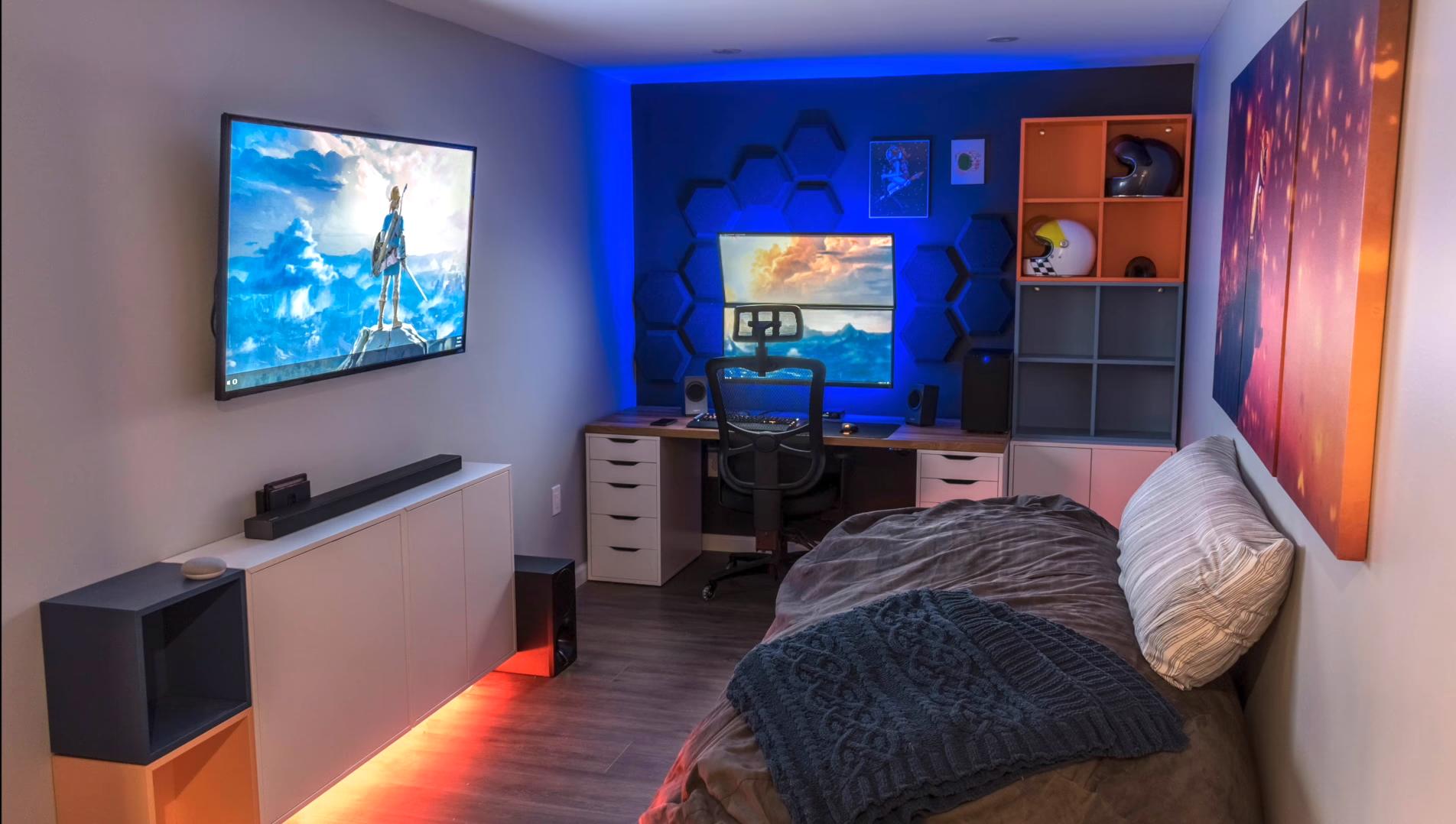 phòng ngủ gaming