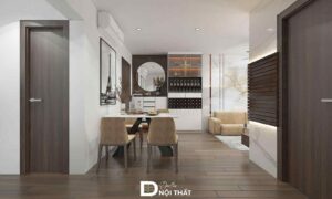 Thiết kế nội thất chung cư NTHome hiện đại
