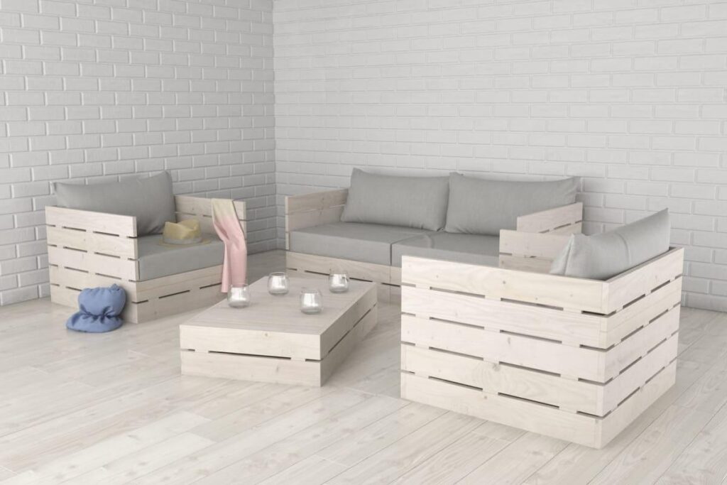 bàn ghế gỗ phòng khách giá 5 triệu