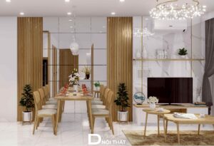 Dự án thiết kế chung cư 54m2 Vin Ocean Park - anh Thắng