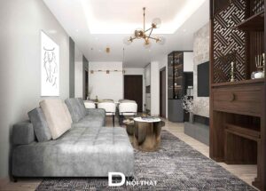 Dự án thiết kế nội thất chung cư 88m2 tại Terra An Hưng