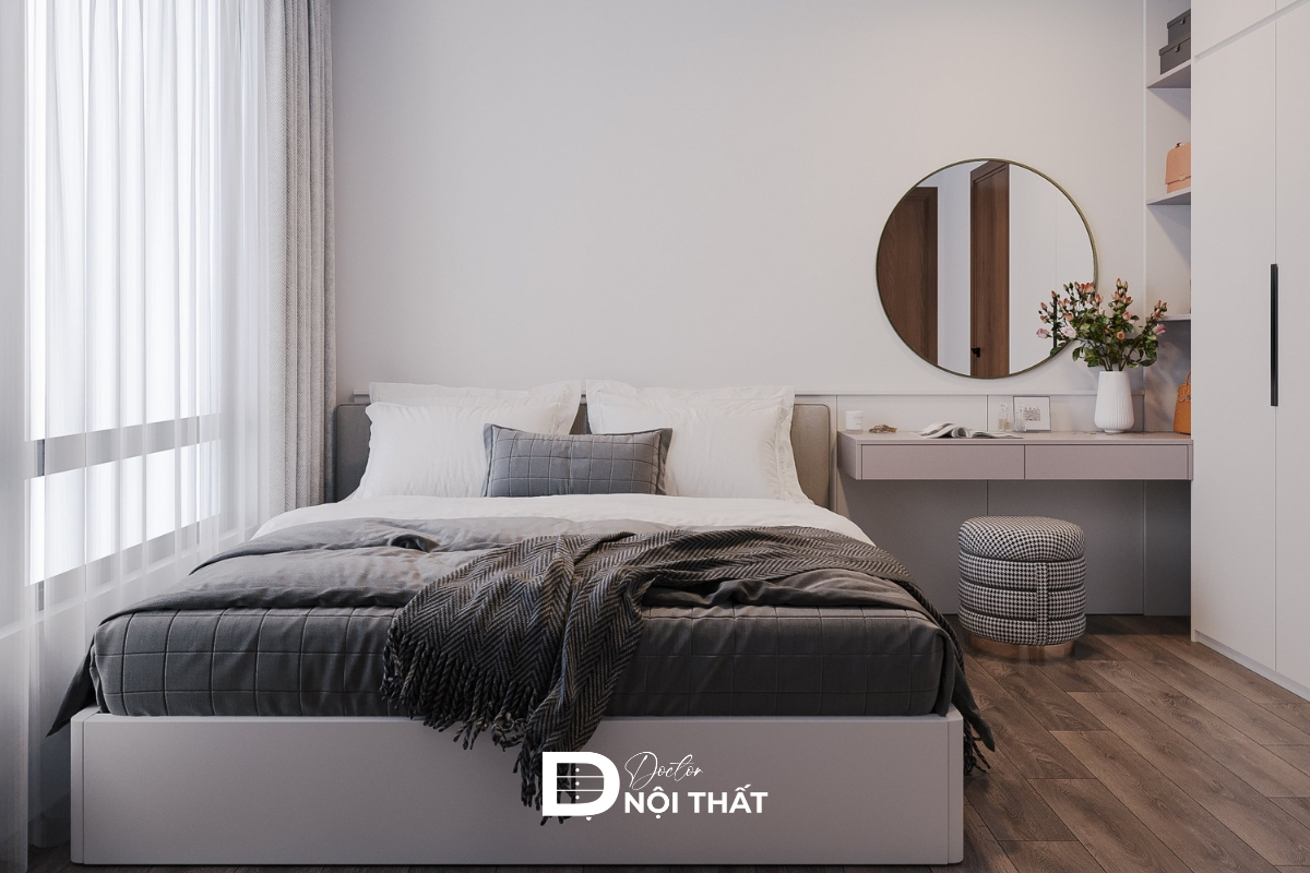 Bố trí nội thất khoa học và một vài món decor đơn giản