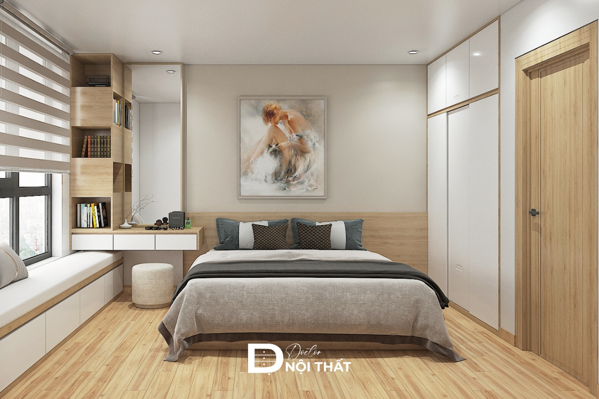 Nội thất đơn giản, ít chi tiết, tập trung vào công năng sử dụng