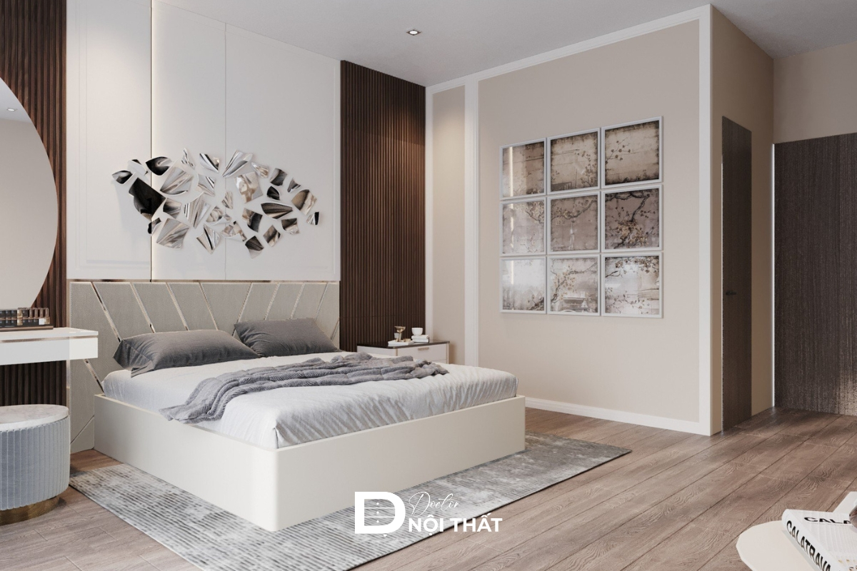 Thêm các chi tiết màu sắc tươi sáng để tạo điểm nhấn, tăng thêm sự trẻ trung và năng động