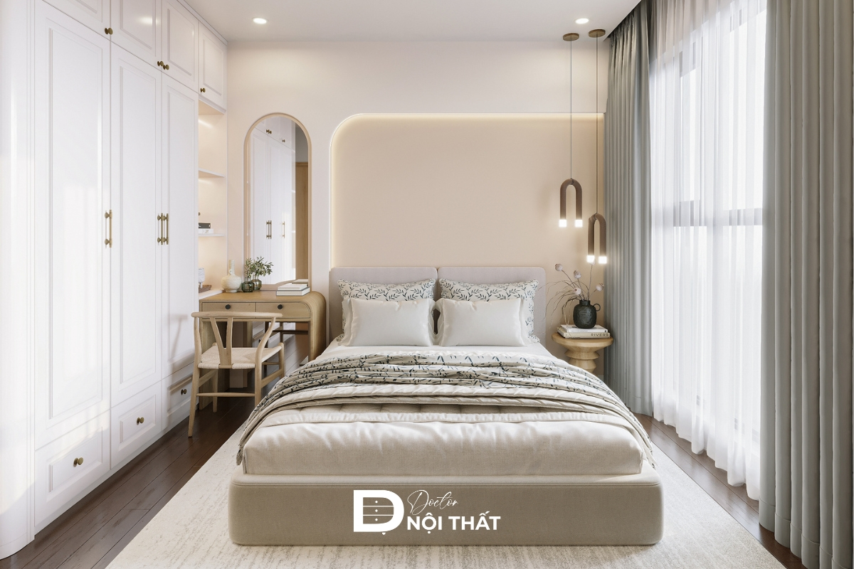 Ưu tiên các món đồ nội thất có thiết kế đơn giản, hiện đại, màu sắc tươi sáng