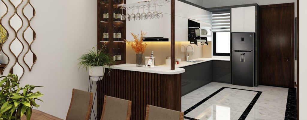 quầy bar gia đình