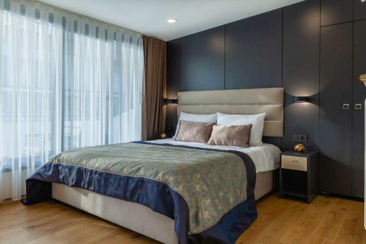 Phòng ngủ 3x4m tone xanh dương dành cho trẻ nhỏ (Nguồn: Tham khảo)