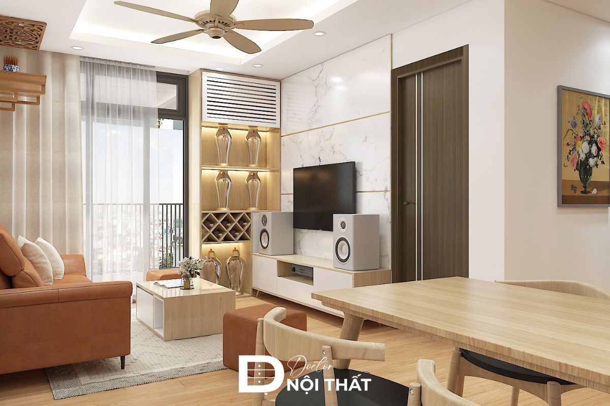 Tận dụng ánh sáng tự nhiên để phòng thêm sáng