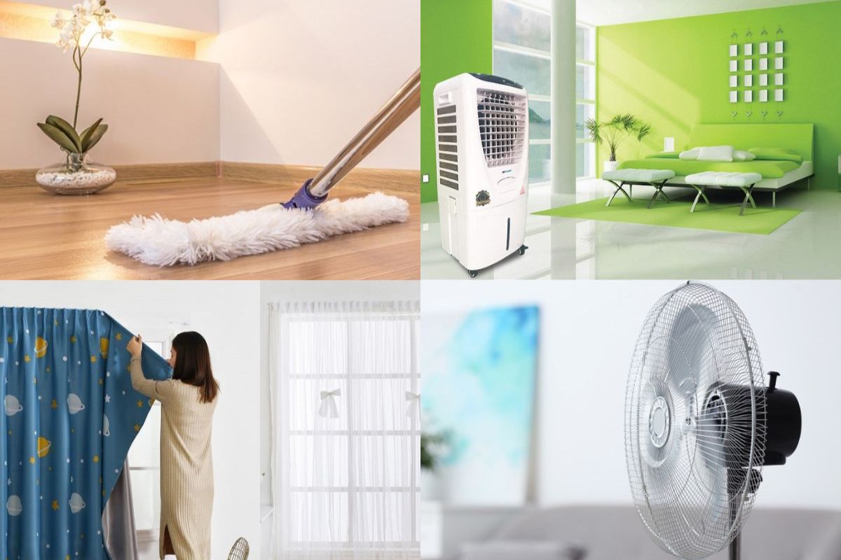 Dùng các thiết bị điện để làm mát cho phòng ngủ (Nguồn: Sưu tầm)