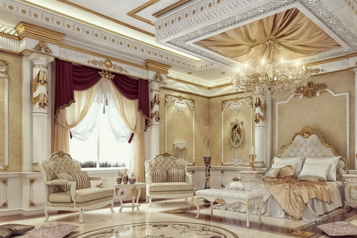 Rèm cửa sổ phòng ngủ sang trọng, mang đến không gian ấm áp, riêng tư dành cho gia chủ (Nguồn: Sưu tầm)