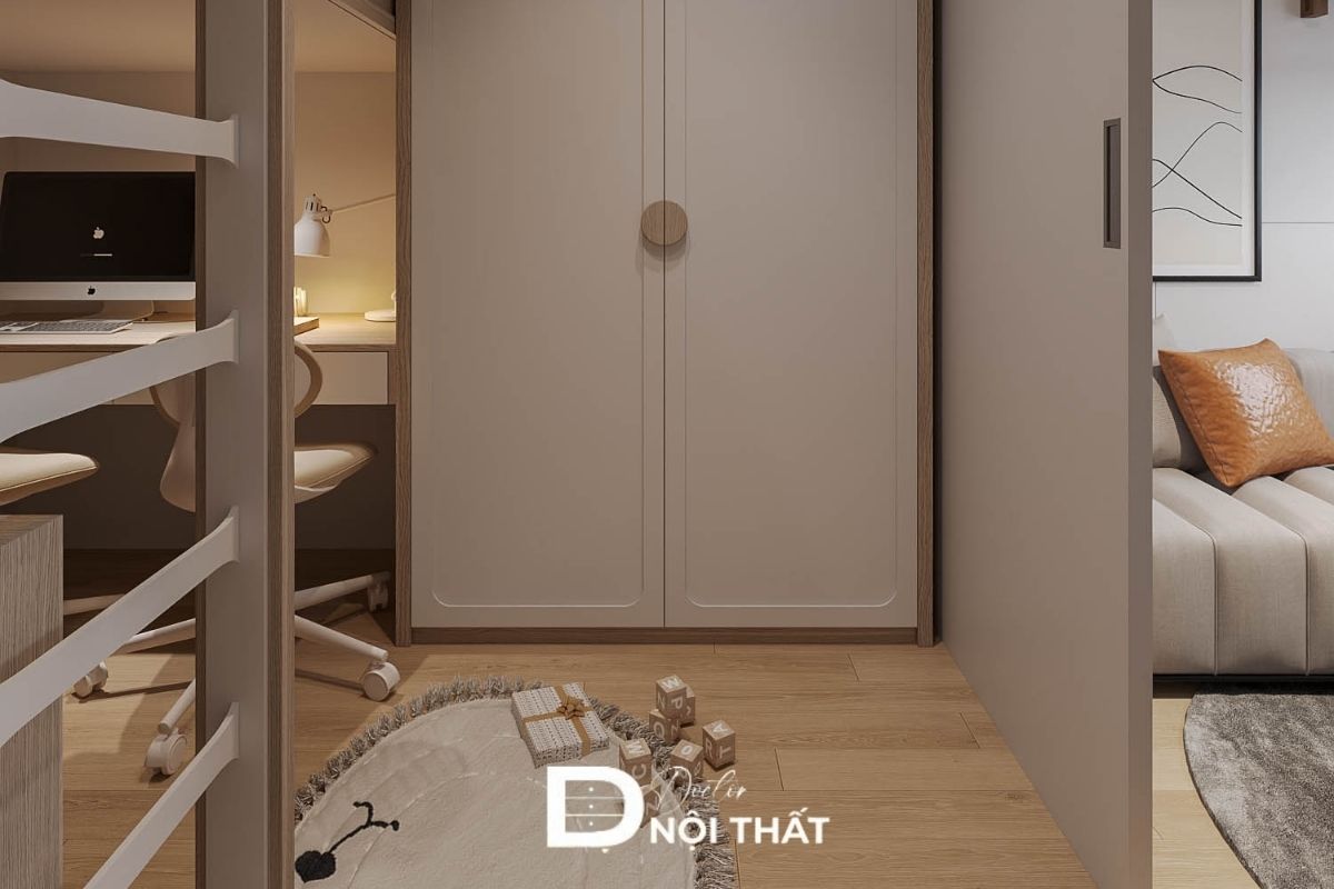 Vật liệu thiết kế phong cách Wabi Sabi chủ yếu mang màu gỗ nhẹ nhàng mang cảm giác thoải mái